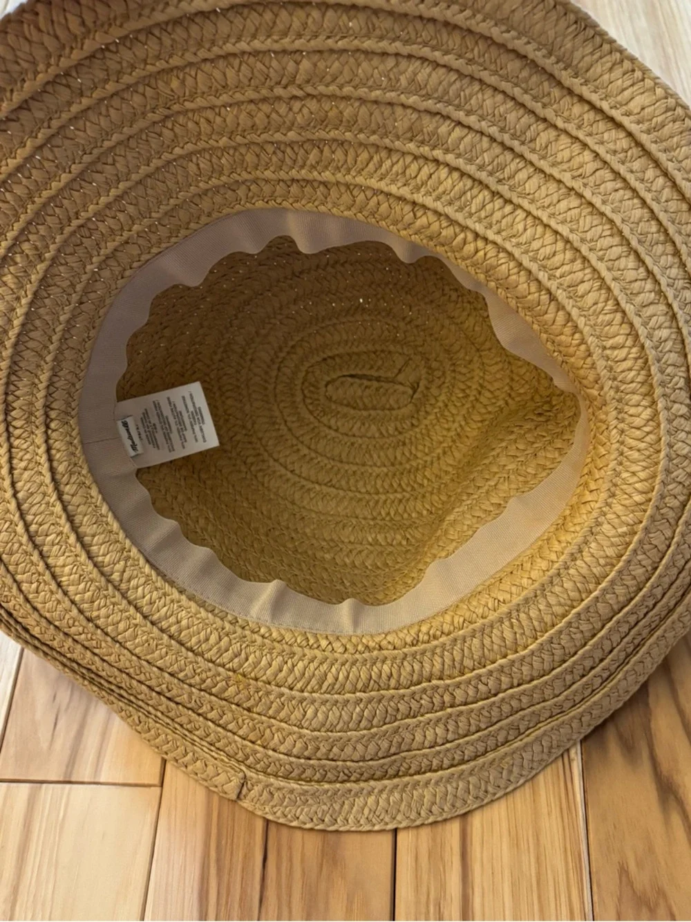 Madewell Packable Braided Straw Hat Size M/L